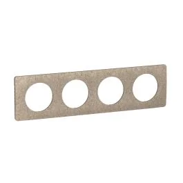 LEGRAND Céliane Plaque quadruple feutre - CP1504