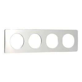 LEGRAND Céliane Plaque quadruple alu satiné - CP1704