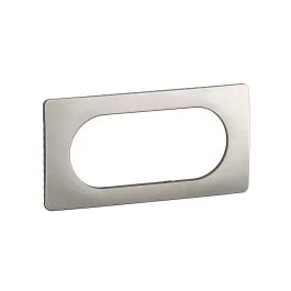 LEGRAND Céliane Plaque 4 à 5 modules alu satiné - CP1708