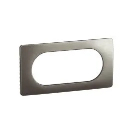 LEGRAND Céliane Plaque 4 à 5 modules acier satiné - CP1808