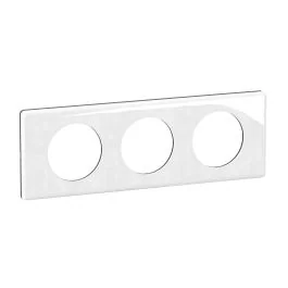 LEGRAND Céliane Plaque triple porcelaine Limoges - CP2303