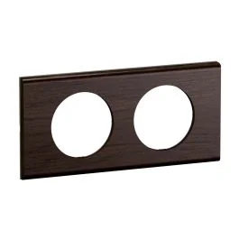 LEGRAND Céliane Plaque double frêne wengué - CP2502