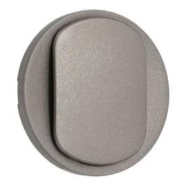 LEGRAND Céliane Enjoliveur interrupteur ou va-et-vient lumineux titanium - CT1001