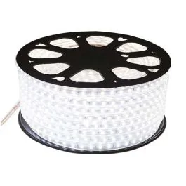 MIIDEX Kit ruban LED de chantier 50m 5050 étanche IP65 230V 8W/m 400lm/m 4000K - 749828