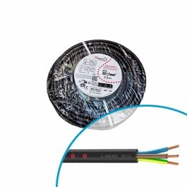 Câble électrique R2V 3G1.5² M/B/VJ NEXANS Home - Couronne de 25m