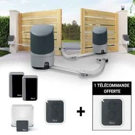 NICE Pop Kit de motorisation pour portail battant - POP7124KCE