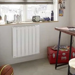 NOIROT Radiaflo Radiateur à inertie fluide horizontal blanc 1500W - DCS1065FDFS