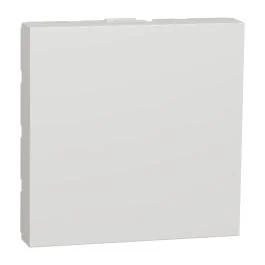 SCHNEIDER Unica Obturateur blanc 2 modules 1 poste - NU986618