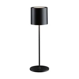 PAULMANN Lampe à poser extérieur LED TUNI IP44 dimmable rechargeable USB hauteur 35cm 2700K noir - 76998