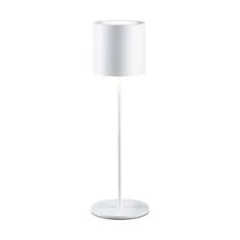 PAULMANN Lampe à poser extérieur LED TUNI IP44 dimmable rechargeable USB hauteur 35cm 2700K blanc - 76999