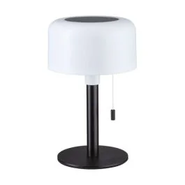 PAULMANN Lampe à poser extérieure LED BARTJA IP44 dimmable rechargeable USB hauteur 35cm 2700K noir - 94607