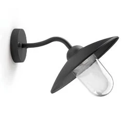 PHILIPS MyGarden Applique extérieure Hammock col de cygne E27 60W noir - 0164330PN