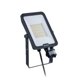 PHILIPS Projecteur extérieur LED all in extra plat à détection 230V 50W 6000lm CCT noir - 736184