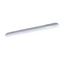 Réglette LED intégrée étanche 230V 50W 5115lm 4000K 150cm grise