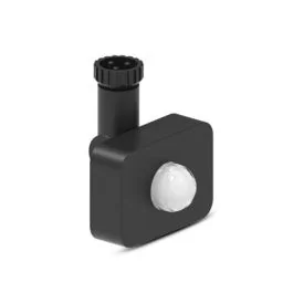 Détecteur de mouvement infrarouge IP65 noir pour projecteur LED