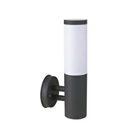 ARLUX Applique extérieure acier LED montante Arles 230V E27 10W max anthracite - 111830