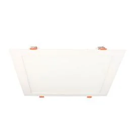 ARLUX Downlight LED extra plat à encastrer carré Onyx R2 230V 24W 1080lm 4000K 300x300mm blanc - 731632