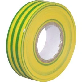 Ruban adhésif isolant vert /jaune 19mm x 20m