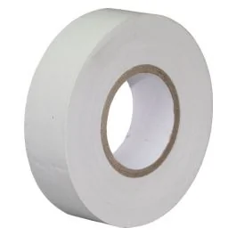 Ruban adhésif isolant blanc 19mm x 20m