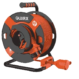 QUARX Enrouleur électrique de jardin 40m H05VV-F 3G1.0 - 6635
