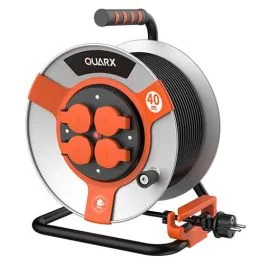 QUARX Enrouleur électrique pro 40m H07RN-F,3G2.5 - 6659