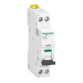 SCHNEIDER Acti9 iDT40T Disjoncteur 4A Ph+N courbe C 6kA 230V - A9P22604