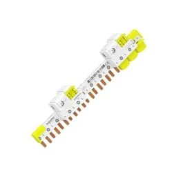 SCHNEIDER Acti9 iDT40 Peigne de répartition 1P+N 63A 12 modules avec connecteur - A9XPP612