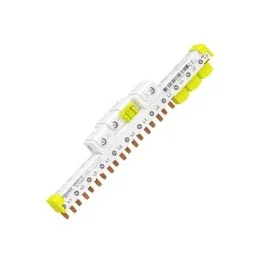 SCHNEIDER Acti9 iDT40 Peigne de répartition 3P+N 63A 12 modules avec connecteur - A9XPP712