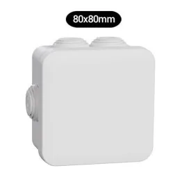 SCHNEIDER Mureva Box Boite de dérivation étanche IP55 80x80x45 gris - ENN05124
