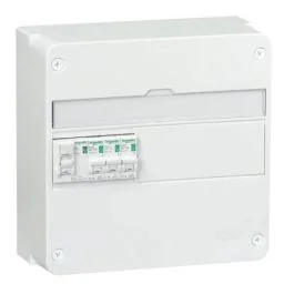 SCHNEIDER Resi9 XP Tableau électrique pré-câblé à vis 1 rangée 1ID 40A 3 disjoncteurs