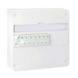 SCHNEIDER Resi9 XE Tableau électrique pré-câblé auto 1 rangée 1ID 40A 6 disjoncteurs