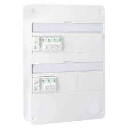 SCHNEIDER Resi9 XP Tableau électrique prééquipé 2 rangées 2ID 40A 5 disjoncteurs