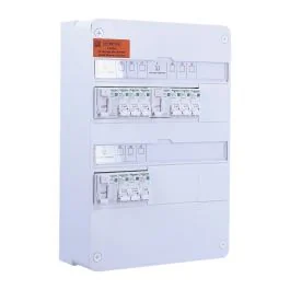 SCHNEIDER Resi9 XP Tableau électrique monté et câblé TAMC 2 rangées 3ID 40A 9 disjoncteurs