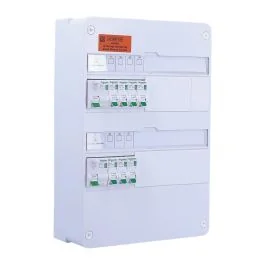 SCHNEIDER Resi9 XE Tableau électrique monté et câblé TAMC auto 2 rangées 2ID 40A 7 disjoncteurs
