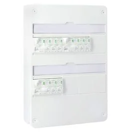 SCHNEIDER Resi9 XE Tableau électrique monté et câblé TAMC auto 2 rangées 3ID 40A 9 disjoncteurs