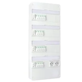 SCHNEIDER Resi9 XP Tableau électrique monté et câblé TAMC 4 rangées 2ID 40A 2ID 63A 14 disjoncteurs