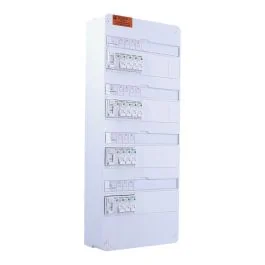 SCHNEIDER Resi9 XP Tableau électrique monté et câblé TAMC 4 rangées 4ID 40A 14 disjoncteurs