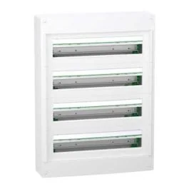 SCHNEIDER PrismaSeT XS Tableau électrique nu en saillie 4 rangées 24 modules 125A - LVSXT424