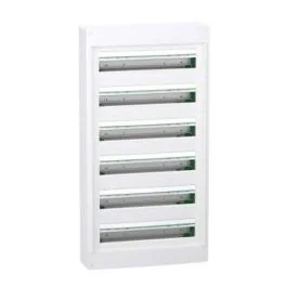 SCHNEIDER PrismaSeT XS Tableau électrique nu en saillie 6 rangées 24 modules 125A - LVSXT624