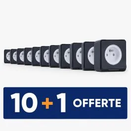 SCHNEIDER Mureva Styl prise de courant 2P+T saillie complet IP55 gris - Lot 10+1 gratuit