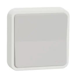 SCHNEIDER Mureva Styl Interrupteur va et vient étanche encastré complet blanc IP55