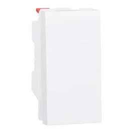 SCHNEIDER Unica va-et-vient 1 module mécanisme blanc polaire - NU310318F