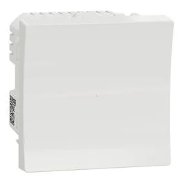 SCHNEIDER Wiser Unica bouton poussoir 10A Zigbee blanc - NU353718W