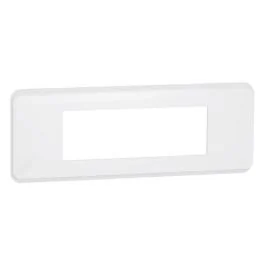 SCHNEIDER Unica Pro plaque de finition 6 modules blanc - NU411618
