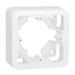 SCHNEIDER Unica boîte en saillie 1 poste 2 modules blanc - NU840218