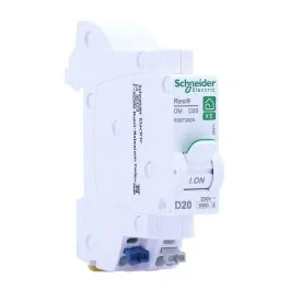 SCHNEIDER Resi9 XE Disjoncteur 20A auto Ph+N courbe D 3kA 230V - R9EFD620