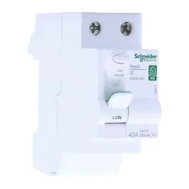 SCHNEIDER Resi9 XE Interrupteur différentiel 40A 30mA type AC auto 230V - R9ERC240