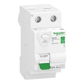 SCHNEIDER Resi9 XE Interrupteur différentiel 63A 30mA type Fsi auto 230V - R9ERF263