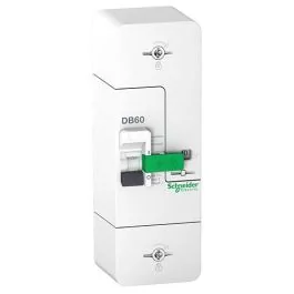 SCHNEIDER Resi9 DB60 Disjoncteur d'abonné monophasé 60A 500mA non différentiel - R9FN660