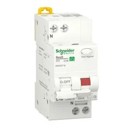 SCHNEIDER Resi9 XP Disjoncteur différentiel 16A 30mA type C FSI 2 modules 230V - R9PDCF16